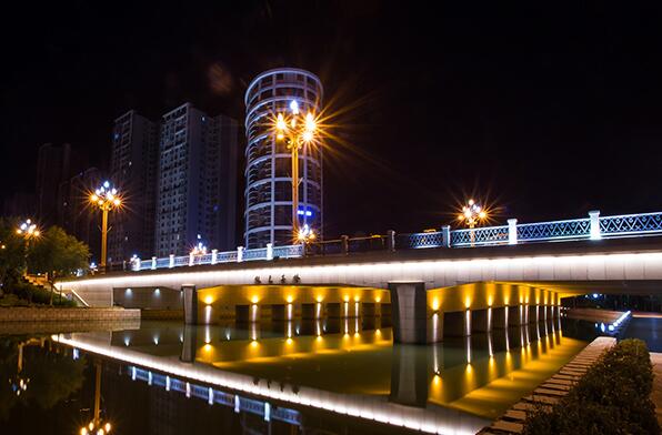 天橋照明亮化工程設計，點綴城市夜景燈光